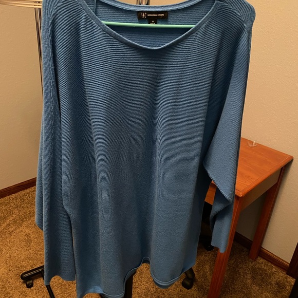 INC Blue Sweater - Picture 1 of 2
